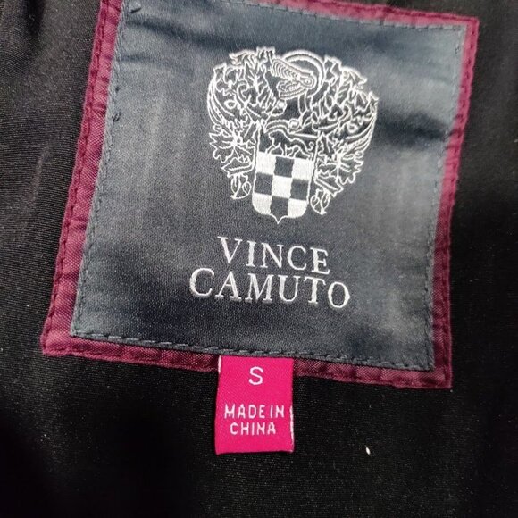 Vince Camuto Black Mid Down Quilter Winter Puffer Size S - Picture 11 of 14